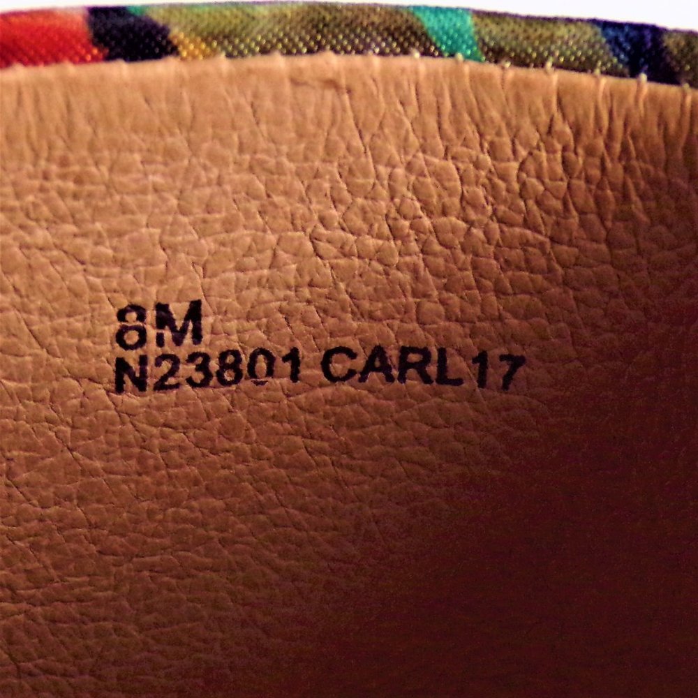 ONO 8M CARL 17 multicolor floral low-heel slide sandals leather uppers & linings - Picture 16 of 16